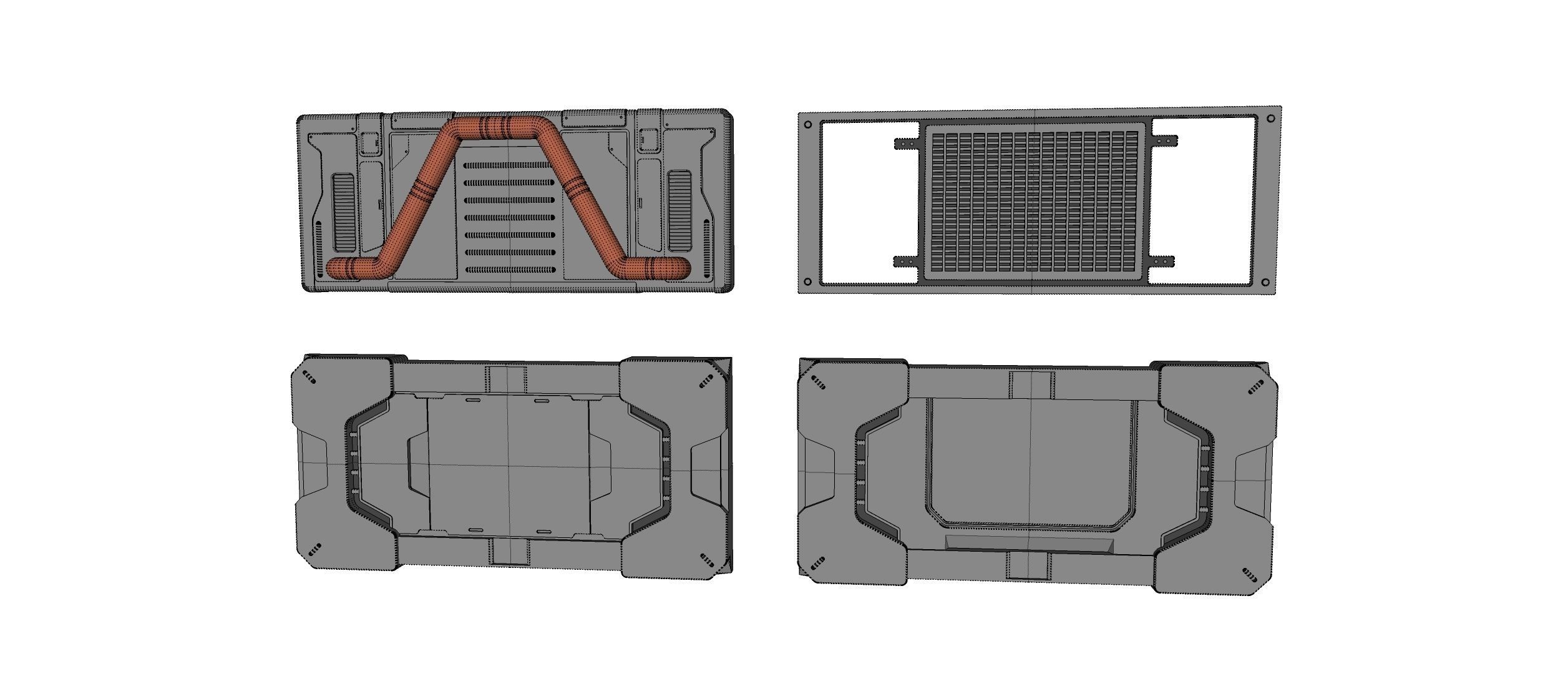 sci-fi Architecture kitbash 35 3D model_30