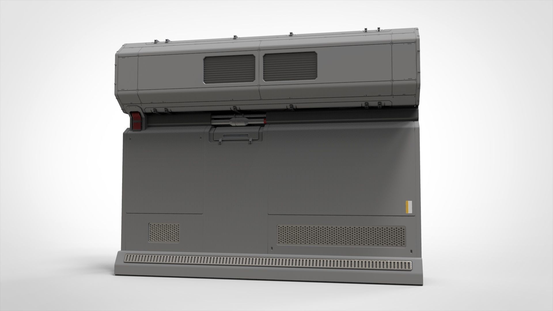 sci-fi Architecture kitbash 35 3D model_16