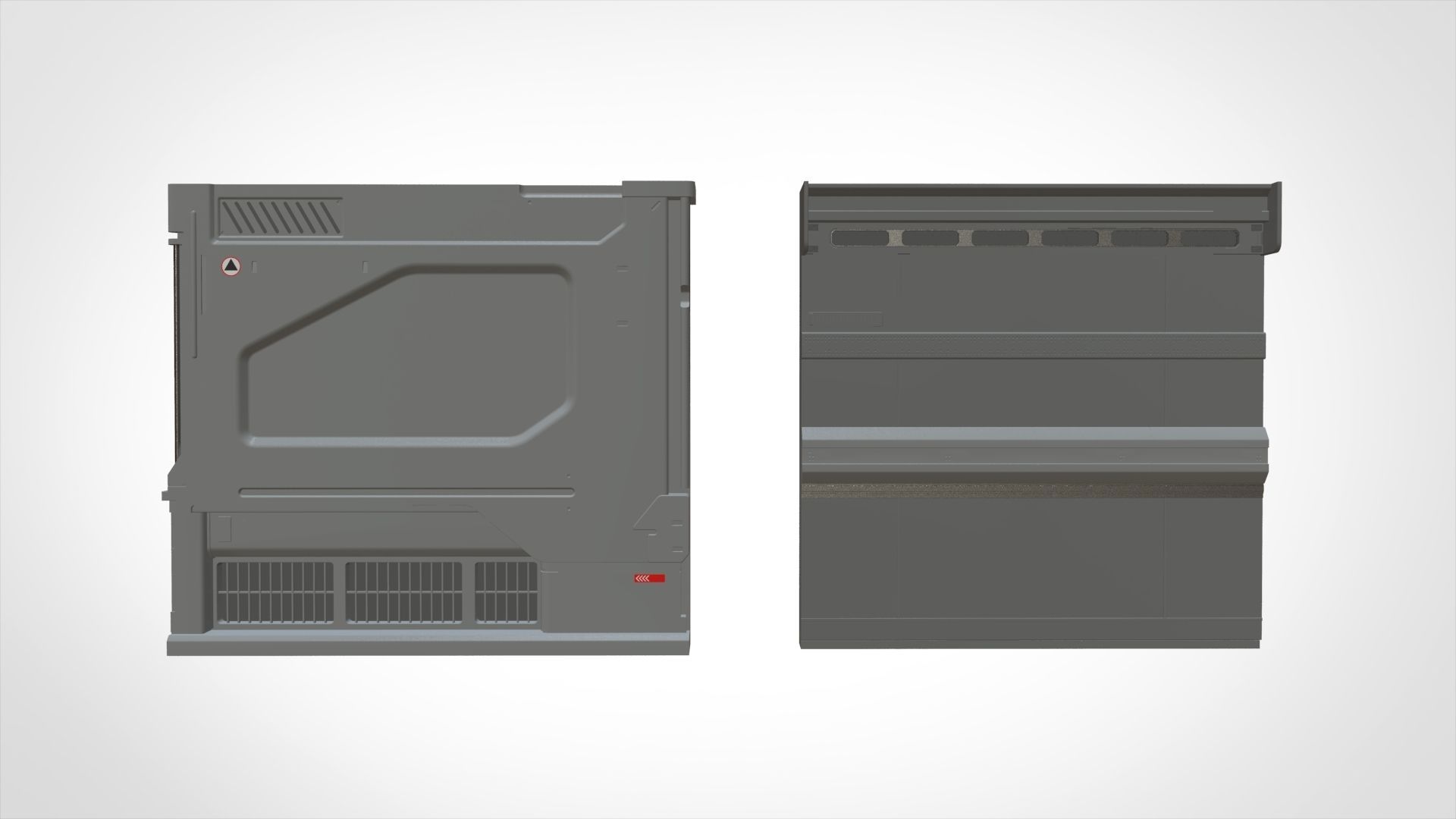 sci-fi Architecture kitbash 35 3D model_23