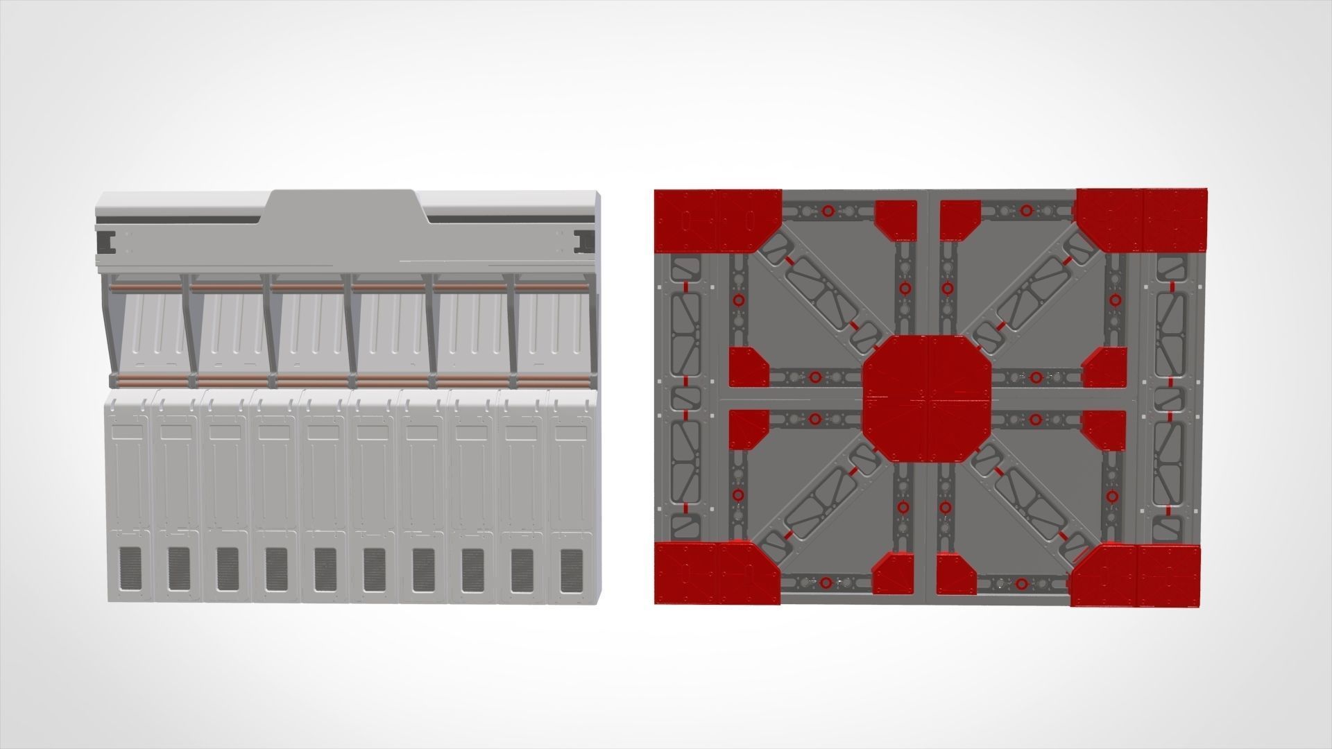 sci-fi Architecture kitbash 35 3D model_11