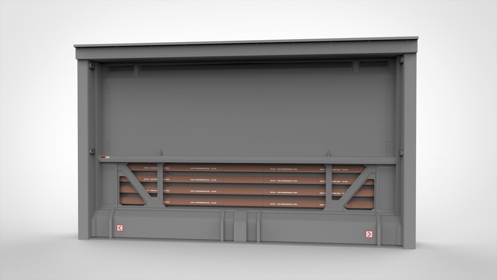 sci-fi Architecture kitbash 35 3D model_19