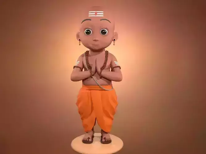 Bal Tenali Rama 3d model