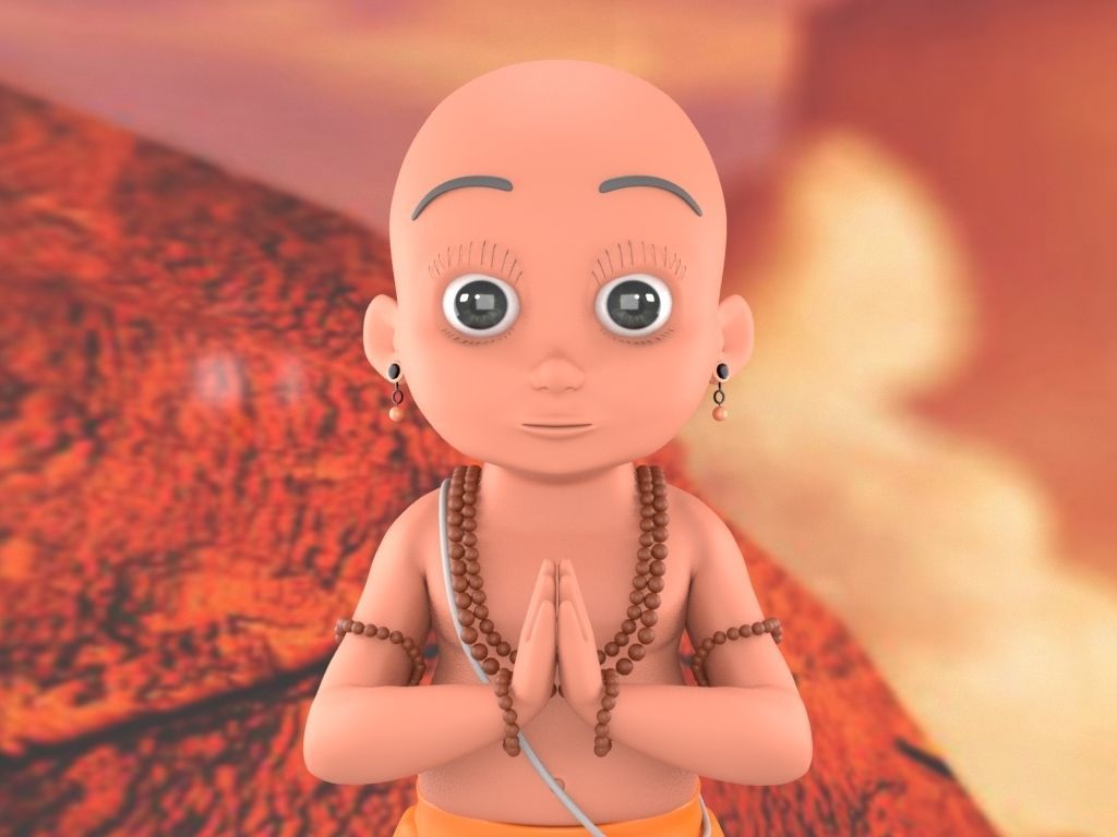 Bal Tenali Rama 3d model 3D model_15