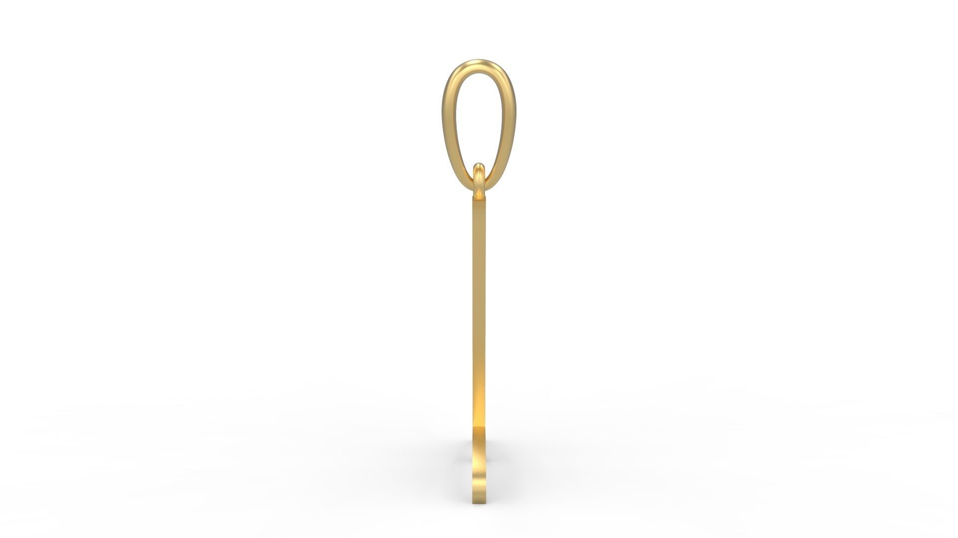 Initial Letters Pendant Brightons L 3D print model_2