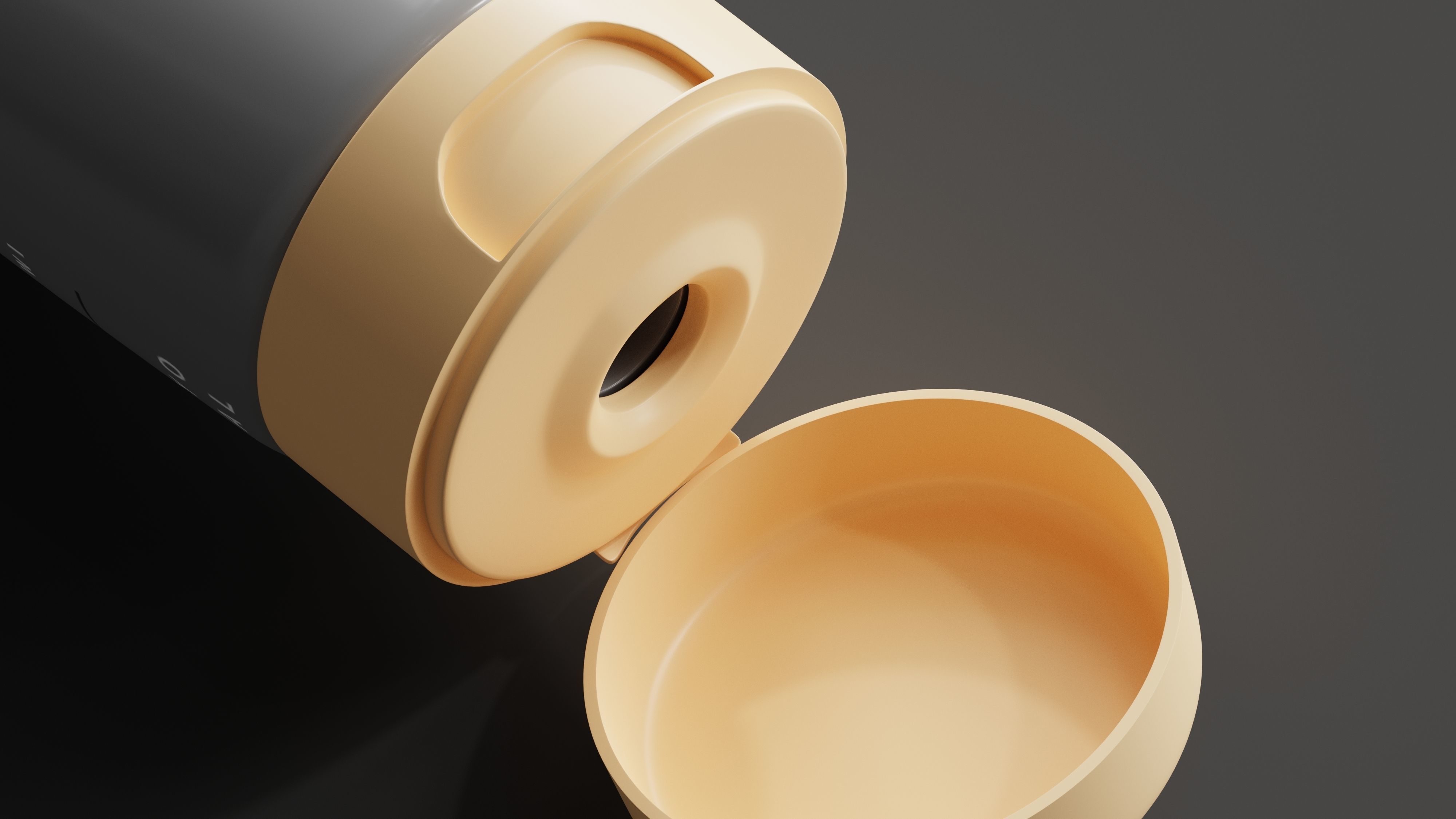 Cosmetic Cream Tube 3D model_2