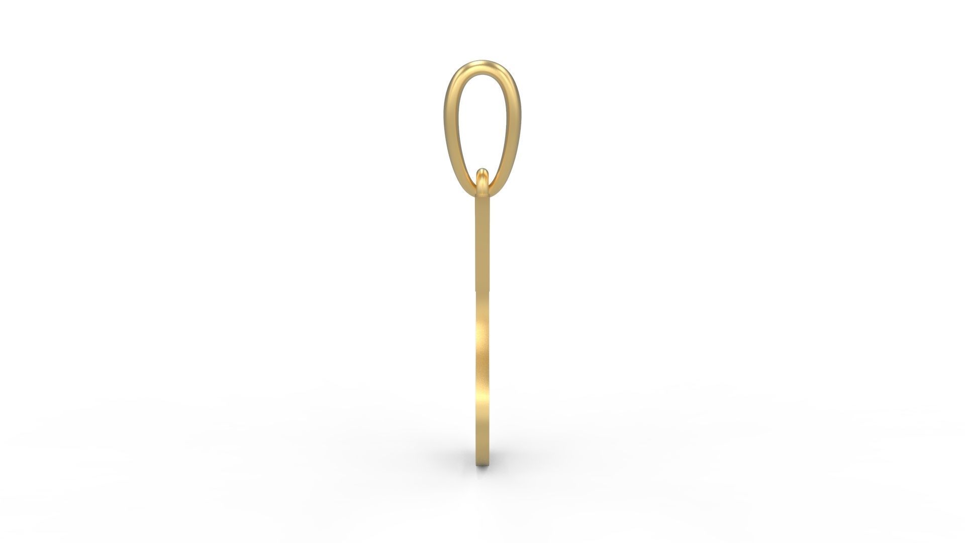 Initial Letters Pendant Brightons S 3D print model_2