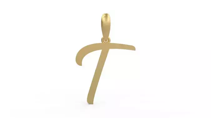 Initial Letters Pendant Brightons T