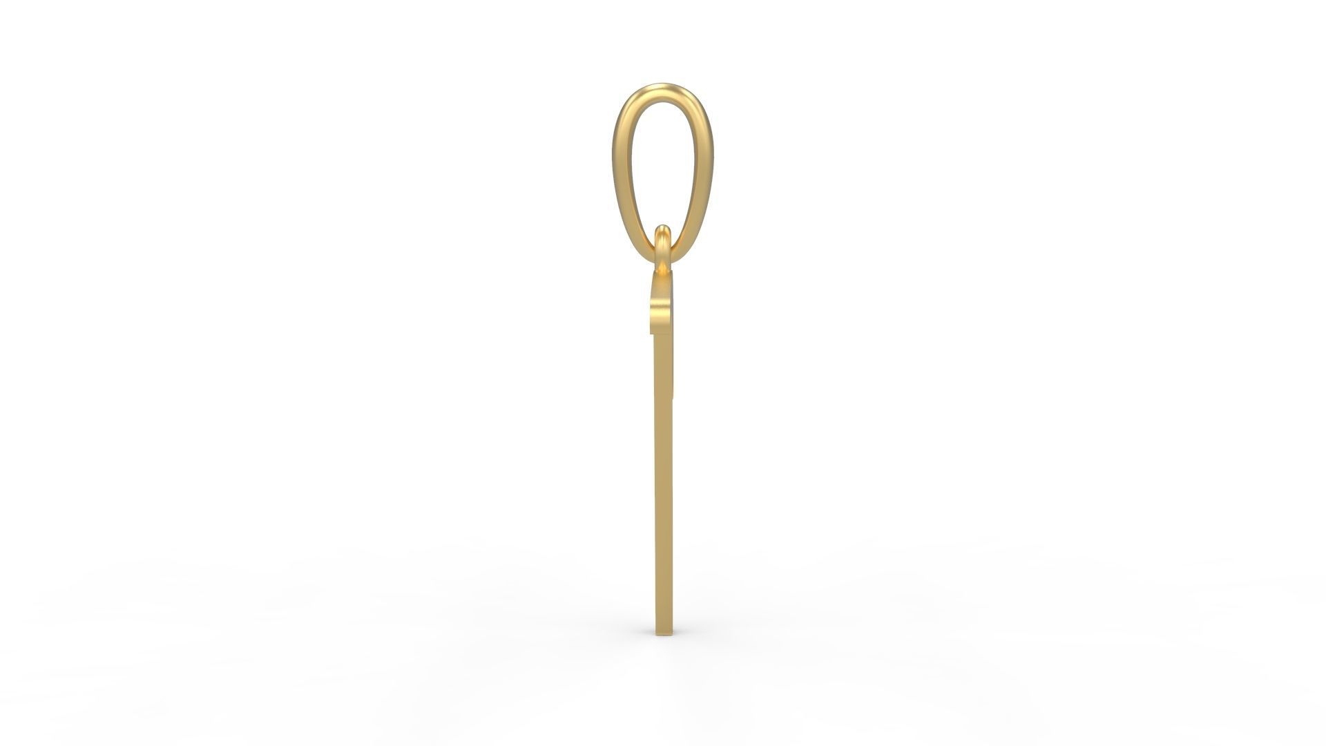 Initial Letters Pendant Brightons T 3D print model_2