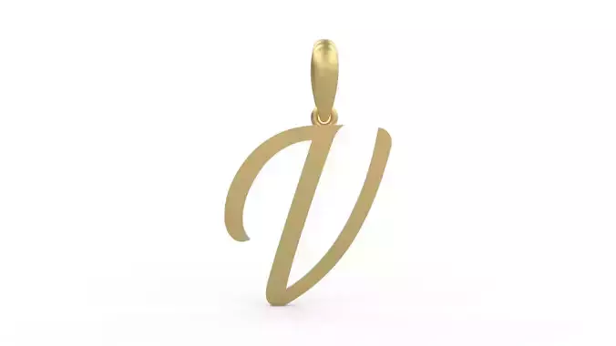 Initial Letters Pendant Brightons V
