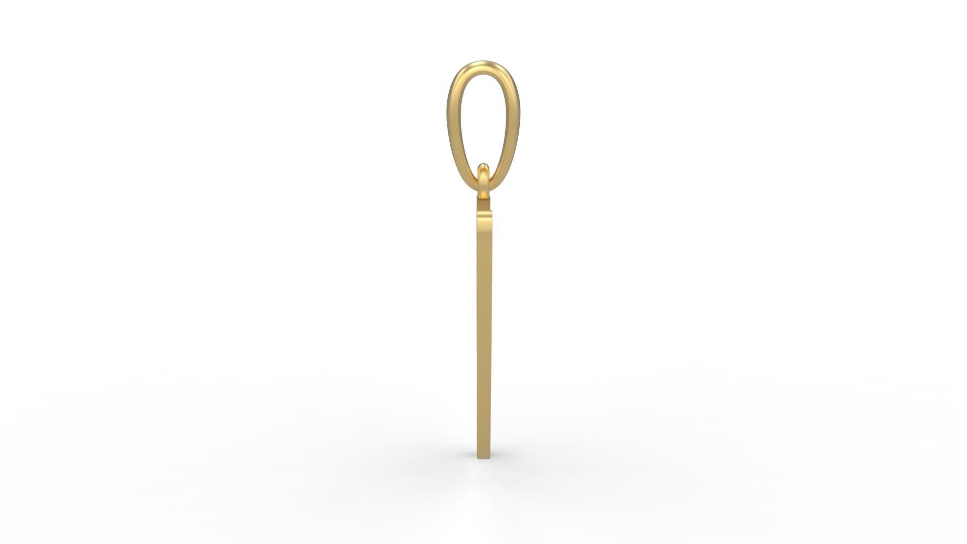 Initial Letters Pendant Brightons W 3D print model_2