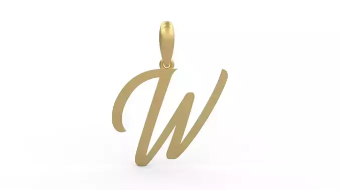 Initial Letters Pendant Brightons W
