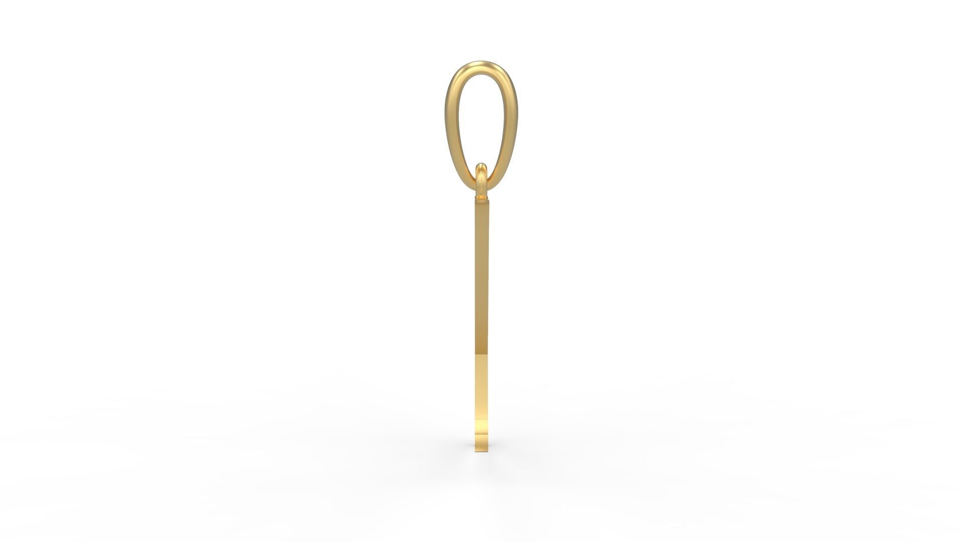  Initial Letters Pendant Brightons X 3D print model_2