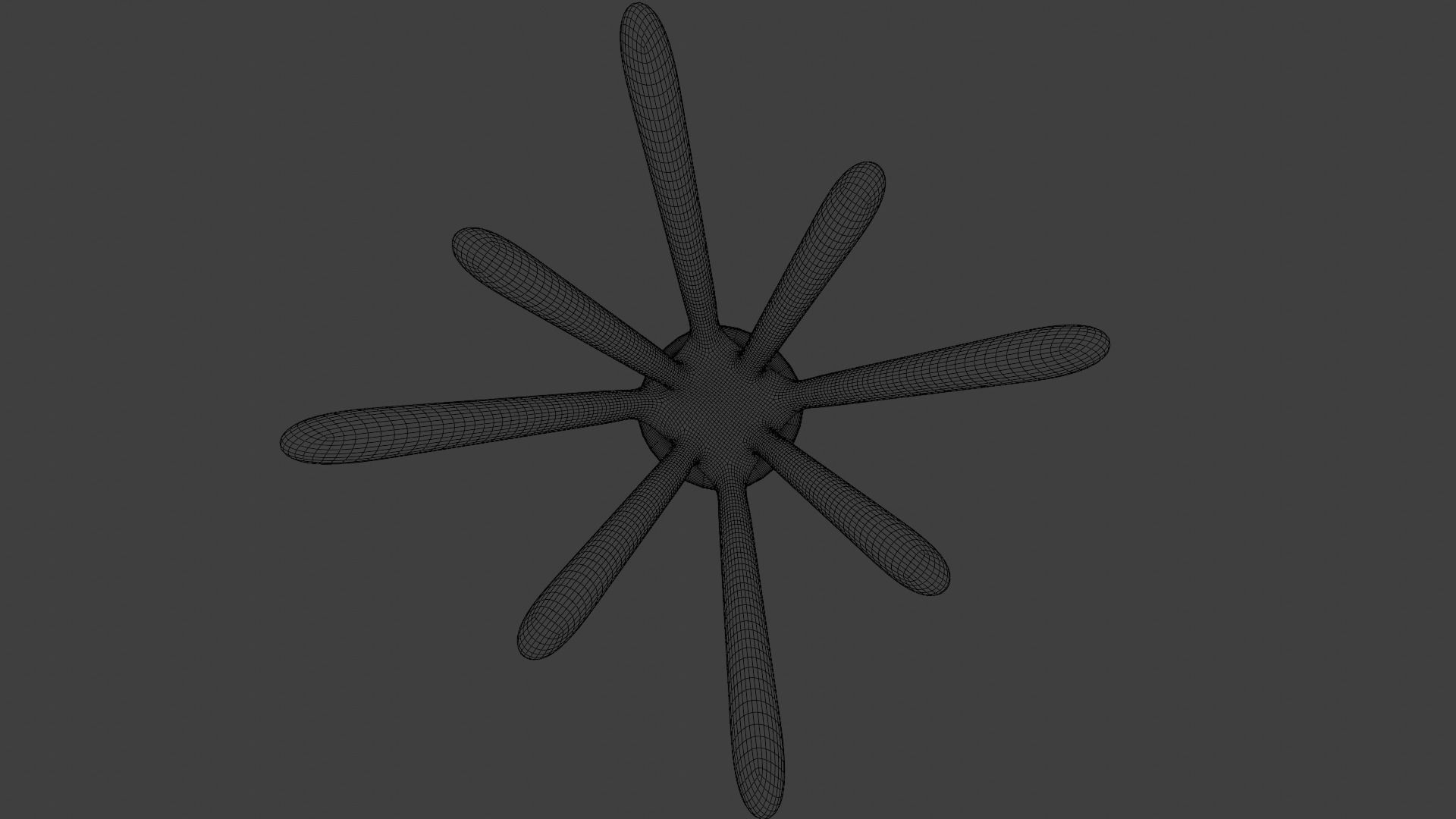 Octopus Animated Low-poly 3D model_10