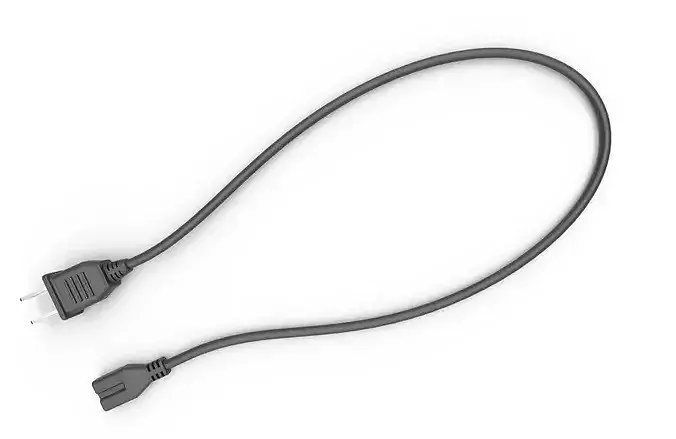 Power Cord M1 Low-poly 3D model 4