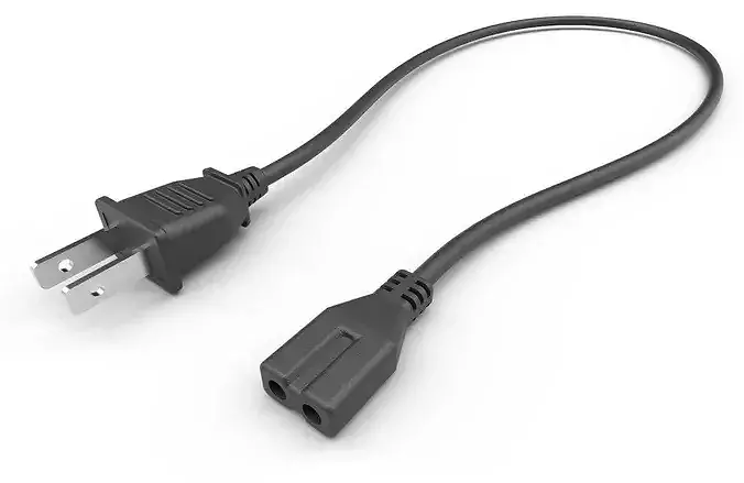 Power Cord M1 Low-poly 3D model 3