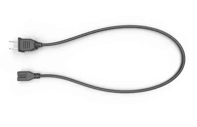 Power Cord M1 Low-poly 3D model 5