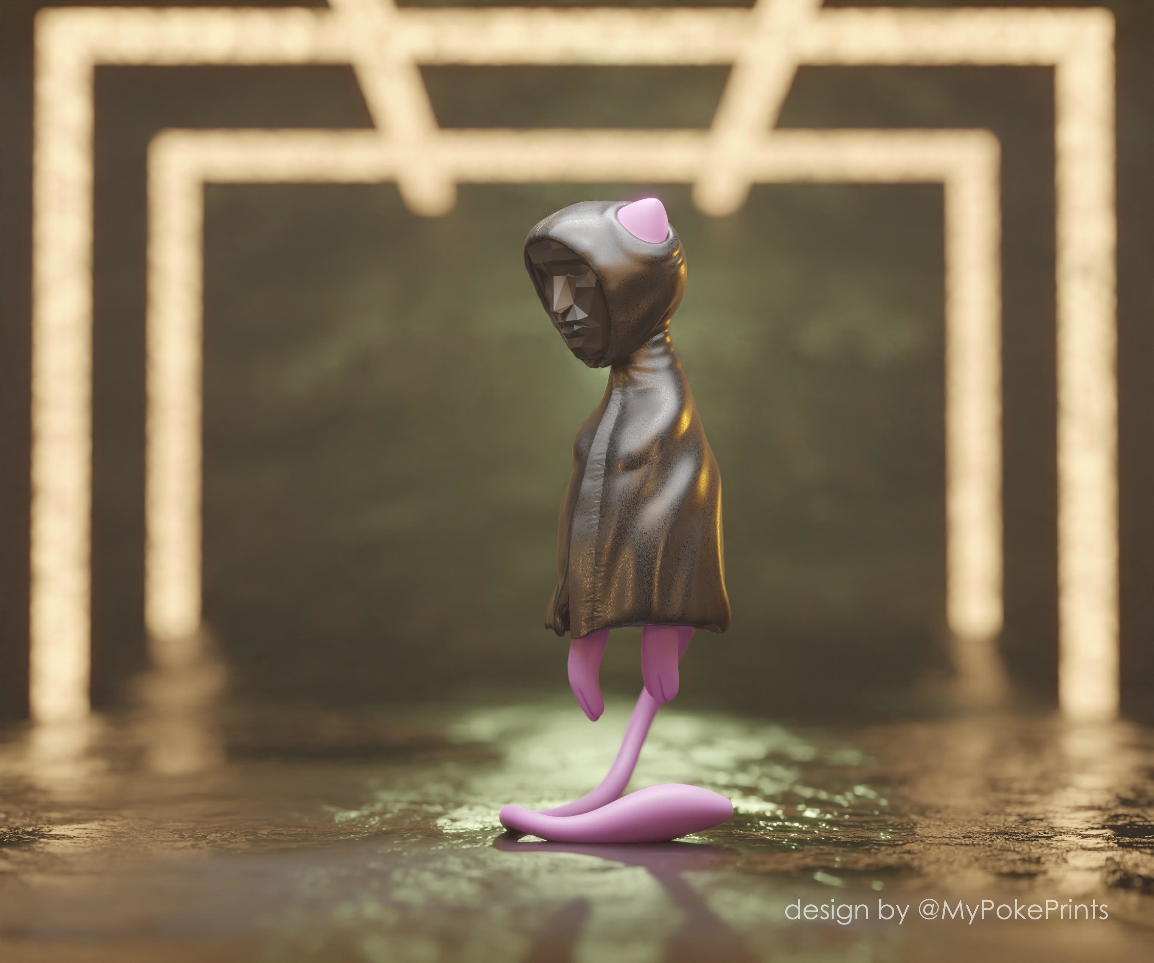 Squid Game Mew Frontman Pokemon 3D print model_1