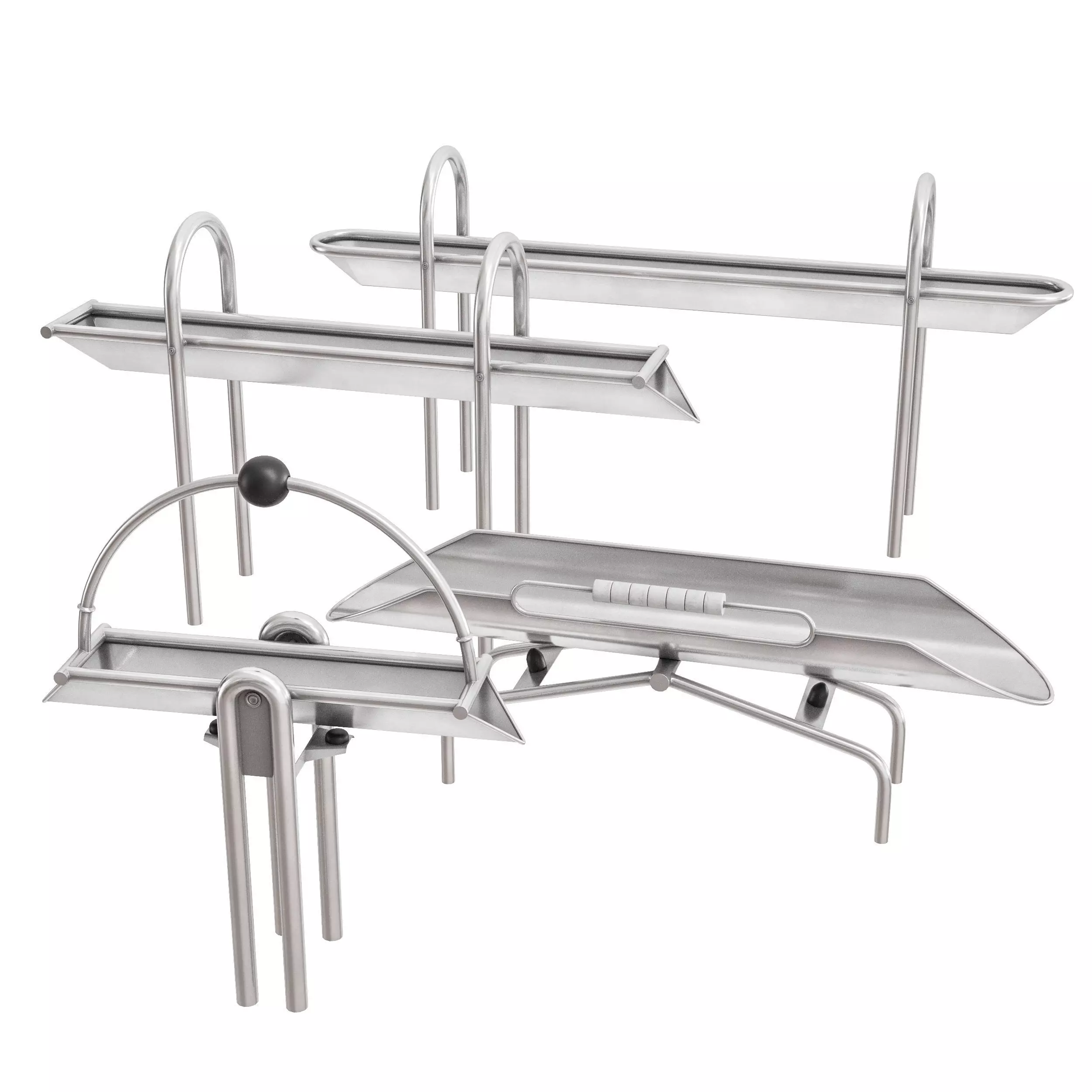 Water attractions 2 set 3D model_0