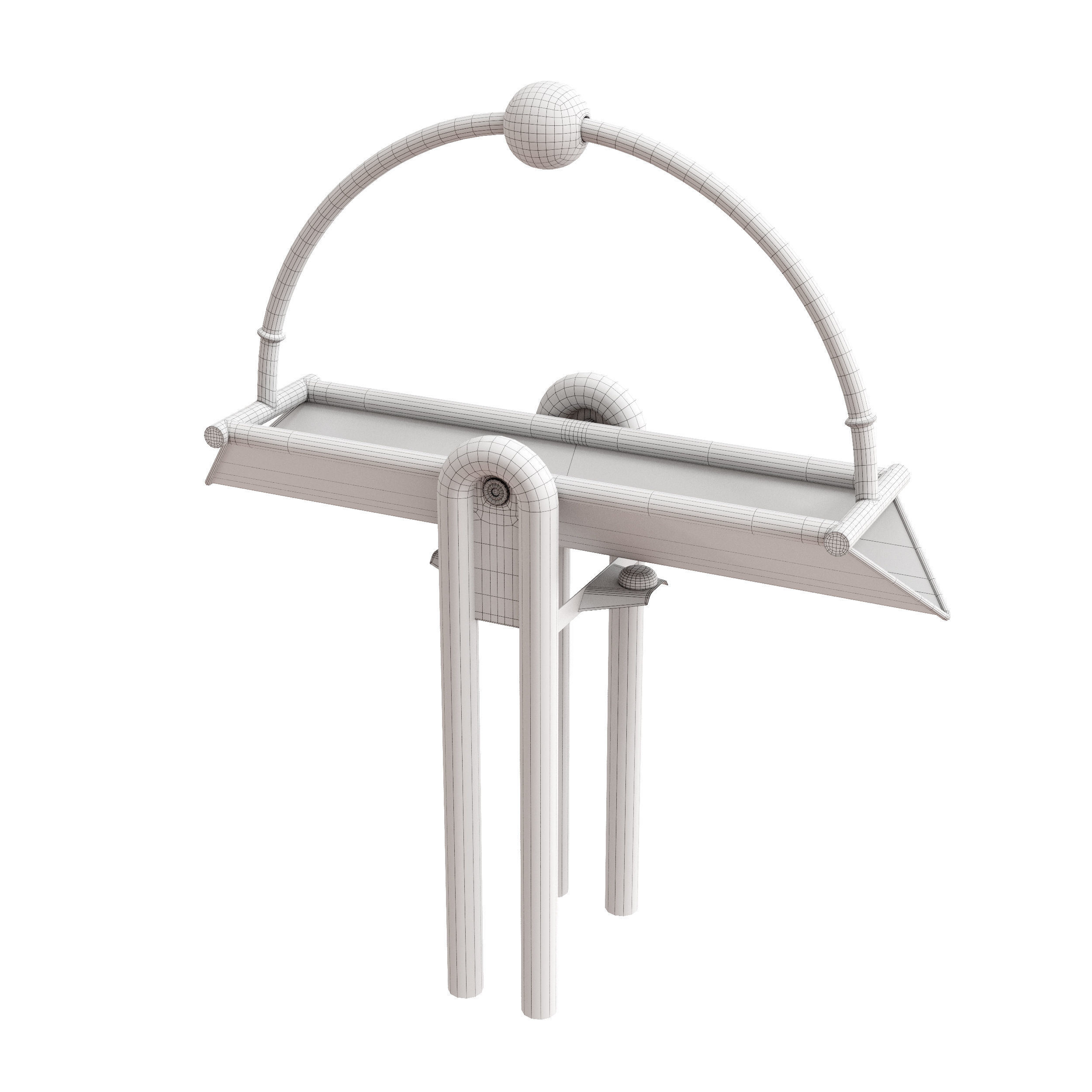 Water attractions 2 set 3D model_2