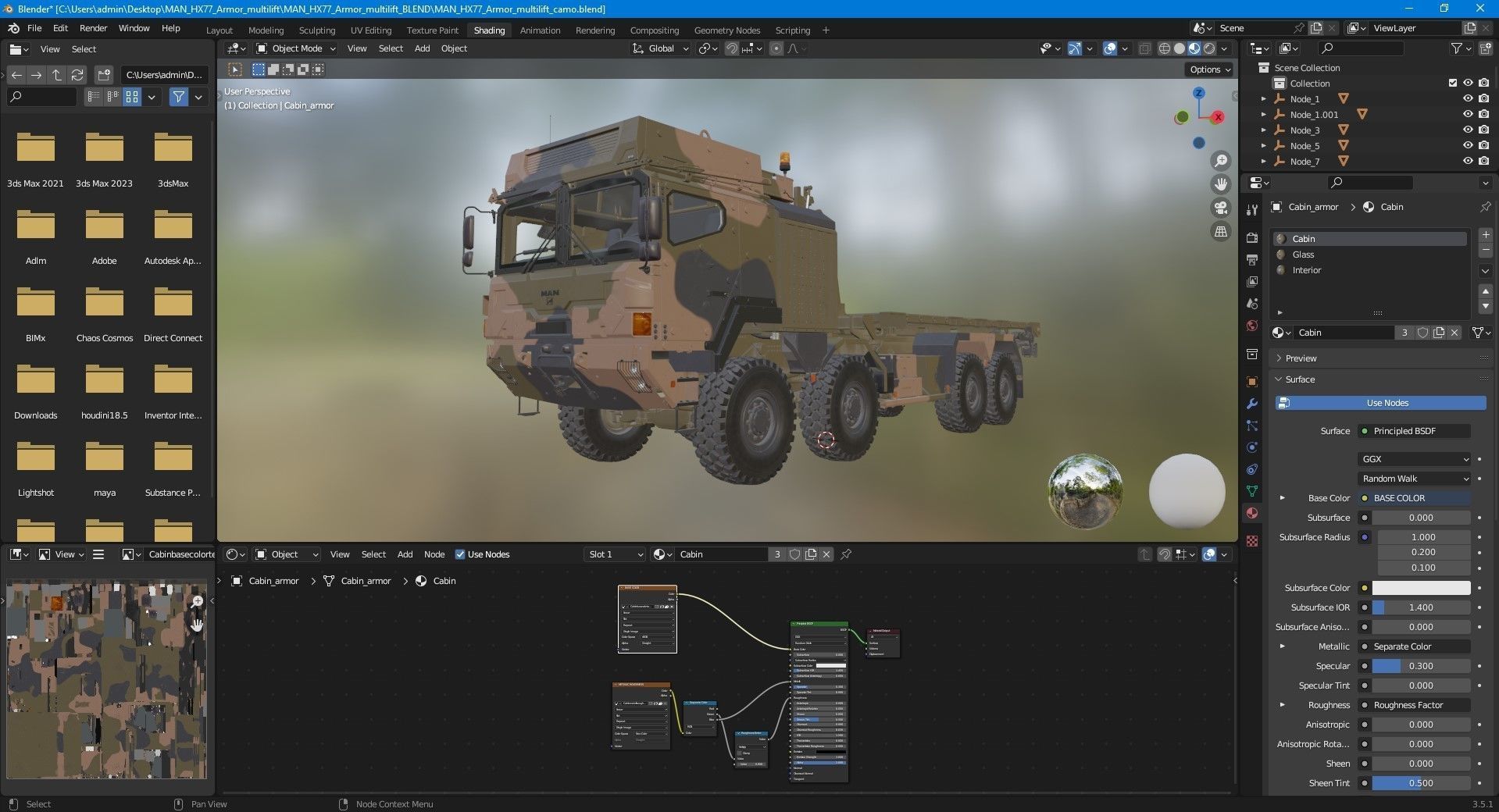 MAN HX77 Armor MULTILIFT 3D model_33