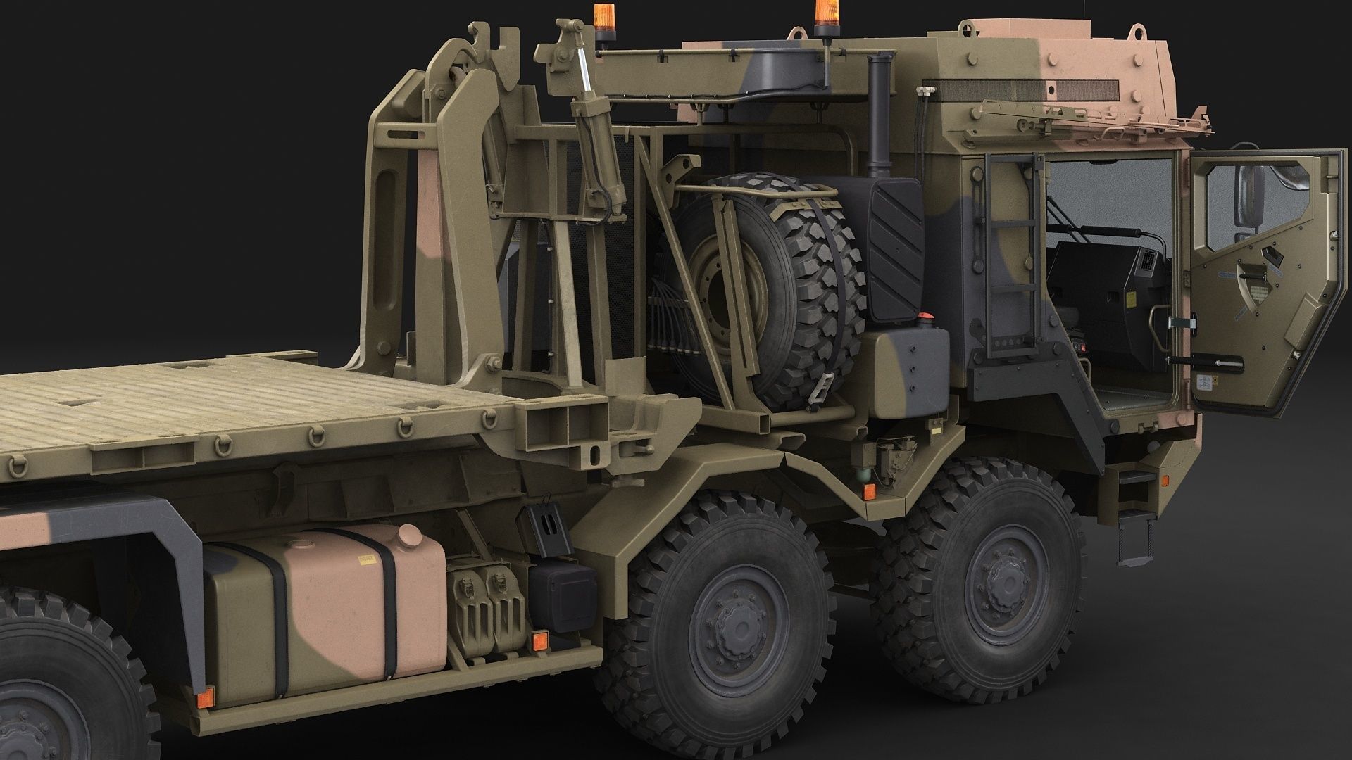 MAN HX77 Armor MULTILIFT 3D model_11