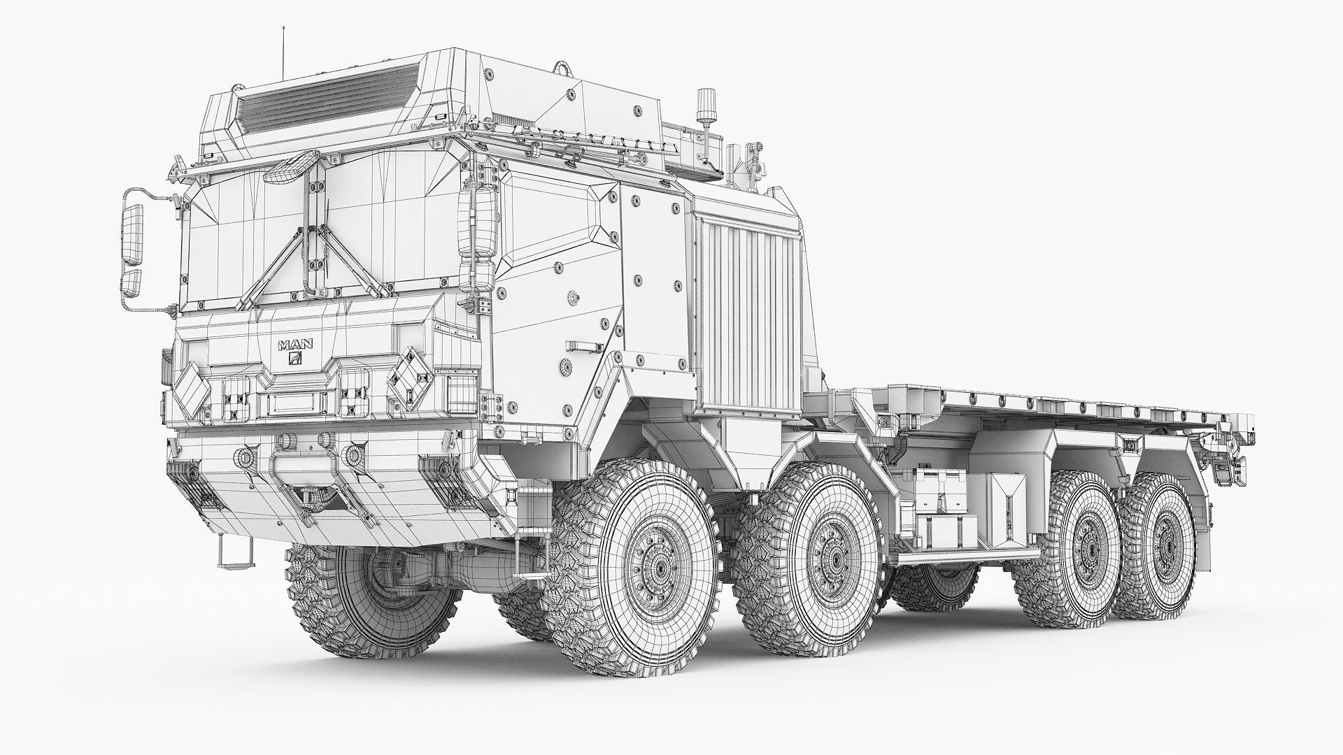 MAN HX77 Armor MULTILIFT 3D model_23
