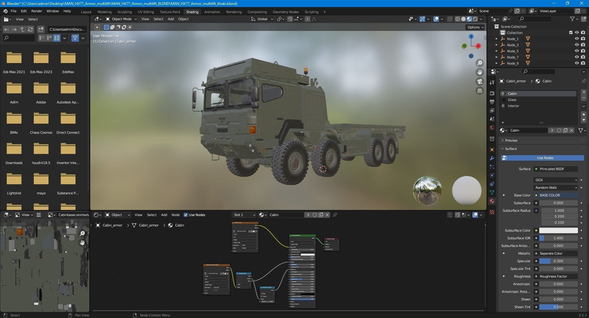 MAN HX77 Armor MULTILIFT 3D model_32
