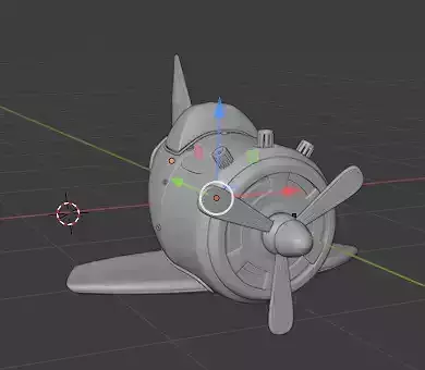 plane with propellers