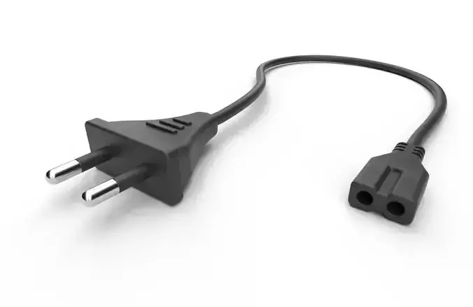 Power Cord M3 Low-poly 3D model