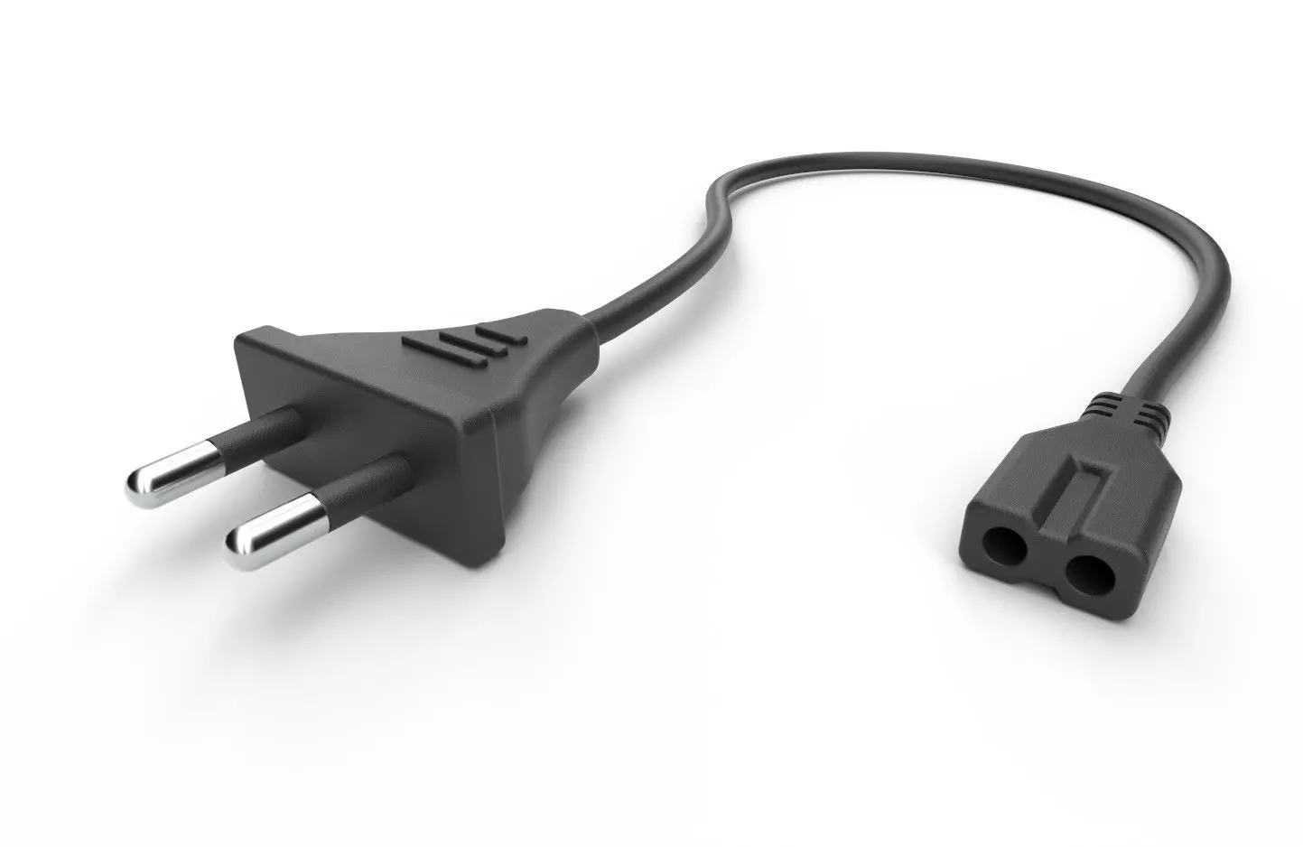 Power Cord M3 Low-poly 3D model_0