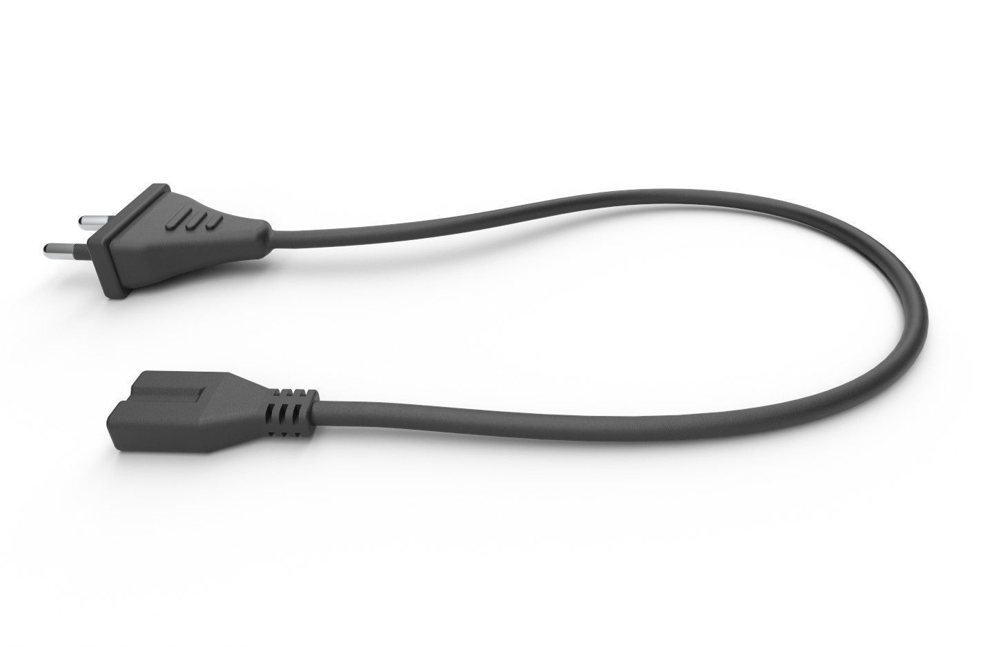 Power Cord M3 Low-poly 3D model_3