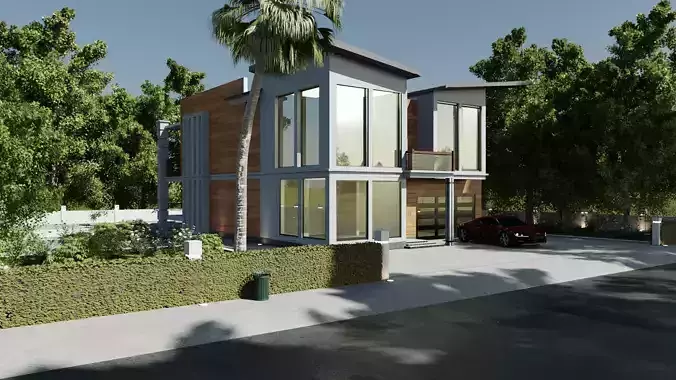 modern house