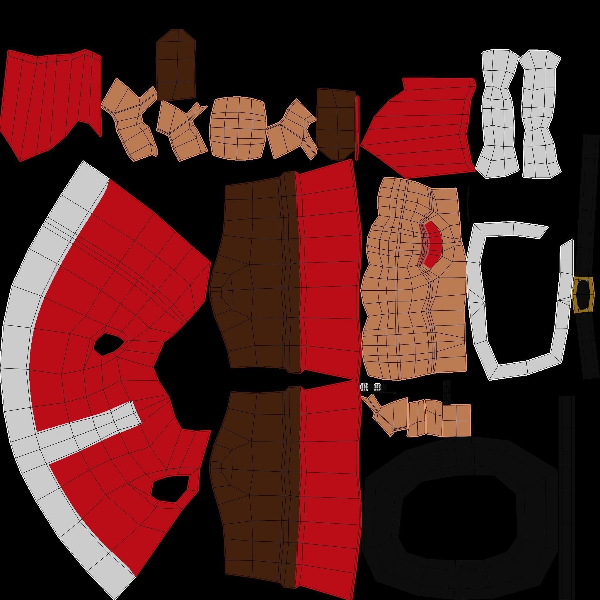 Santaclaus santa claus 3D model_16