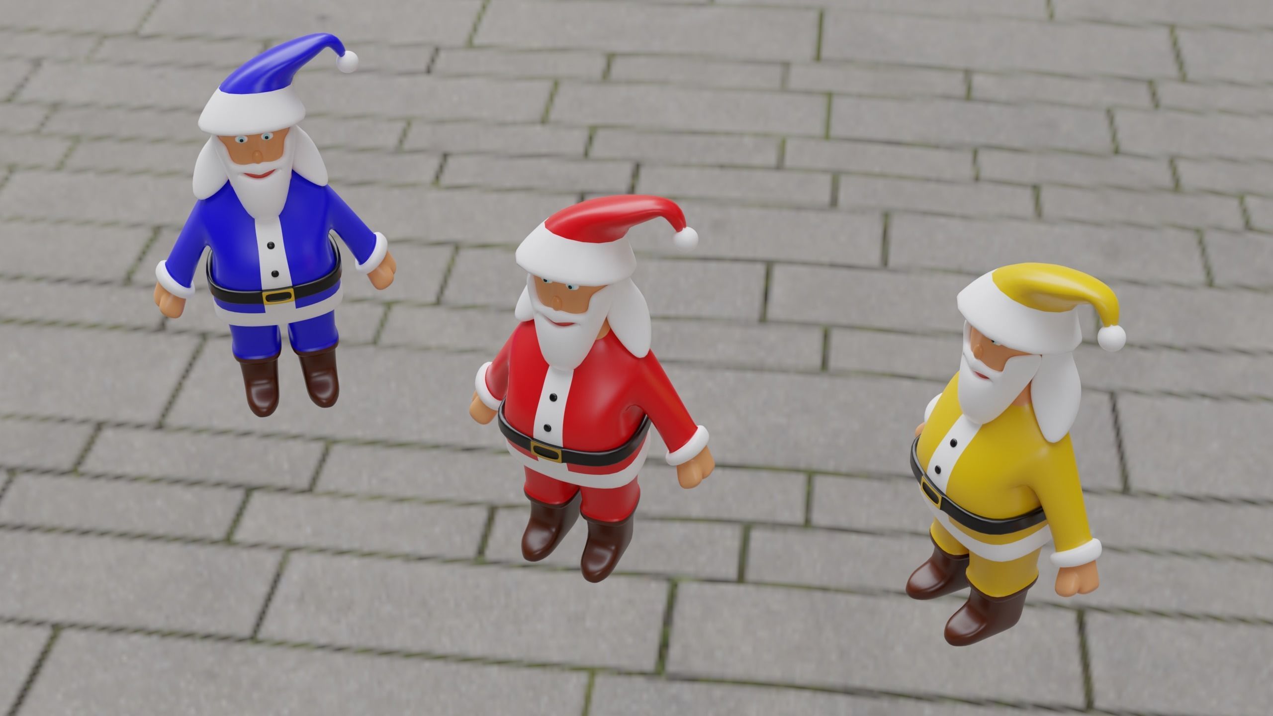 Santaclaus santa claus 3D model_9