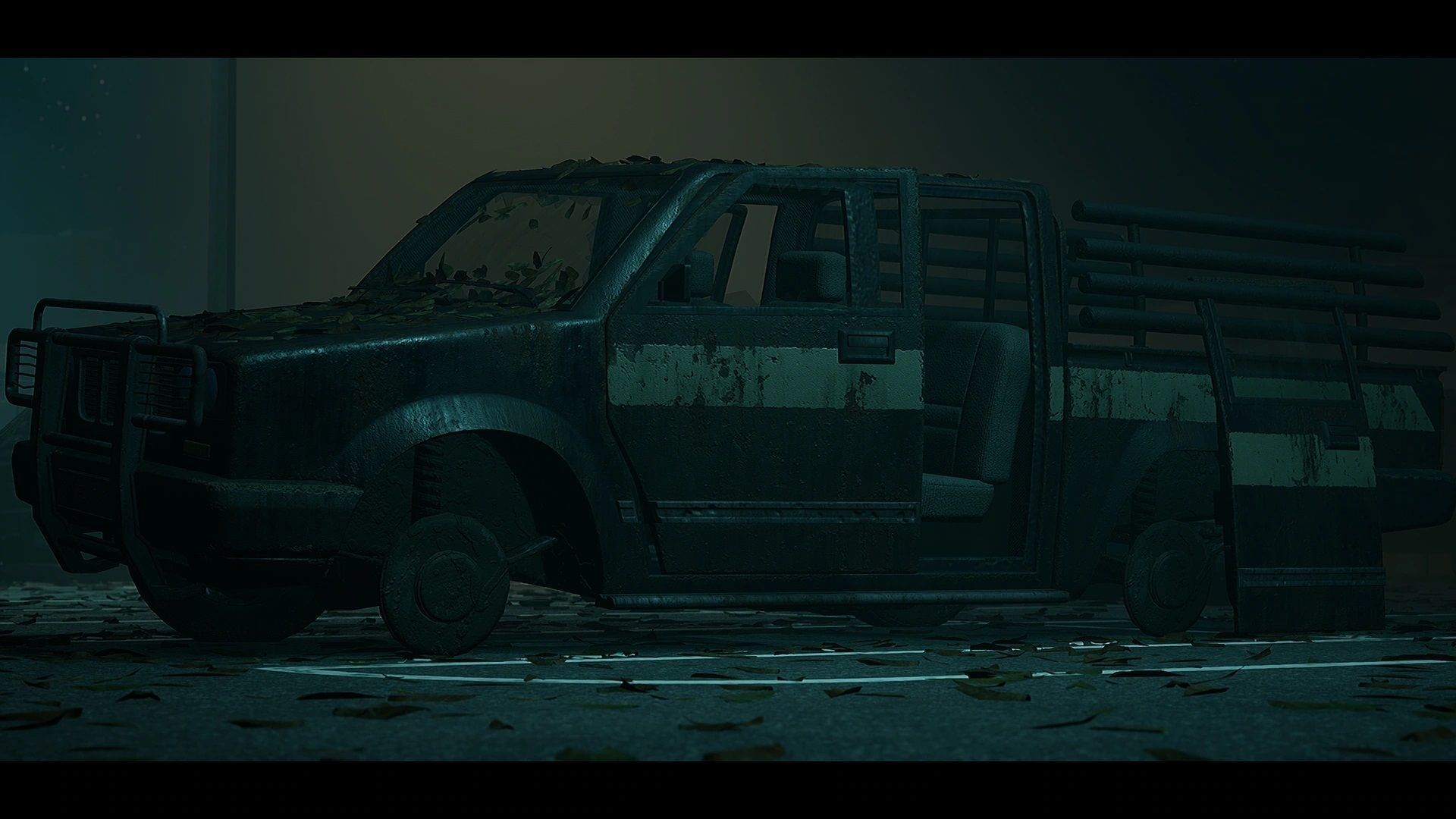 Procedural Vehicles - Pickup Truck UE4 UE5 Low-poly 3D model_24