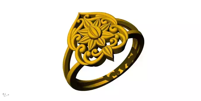 Womens Plain Ring 005