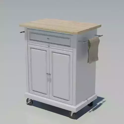 Small Kitchen Cart - Island