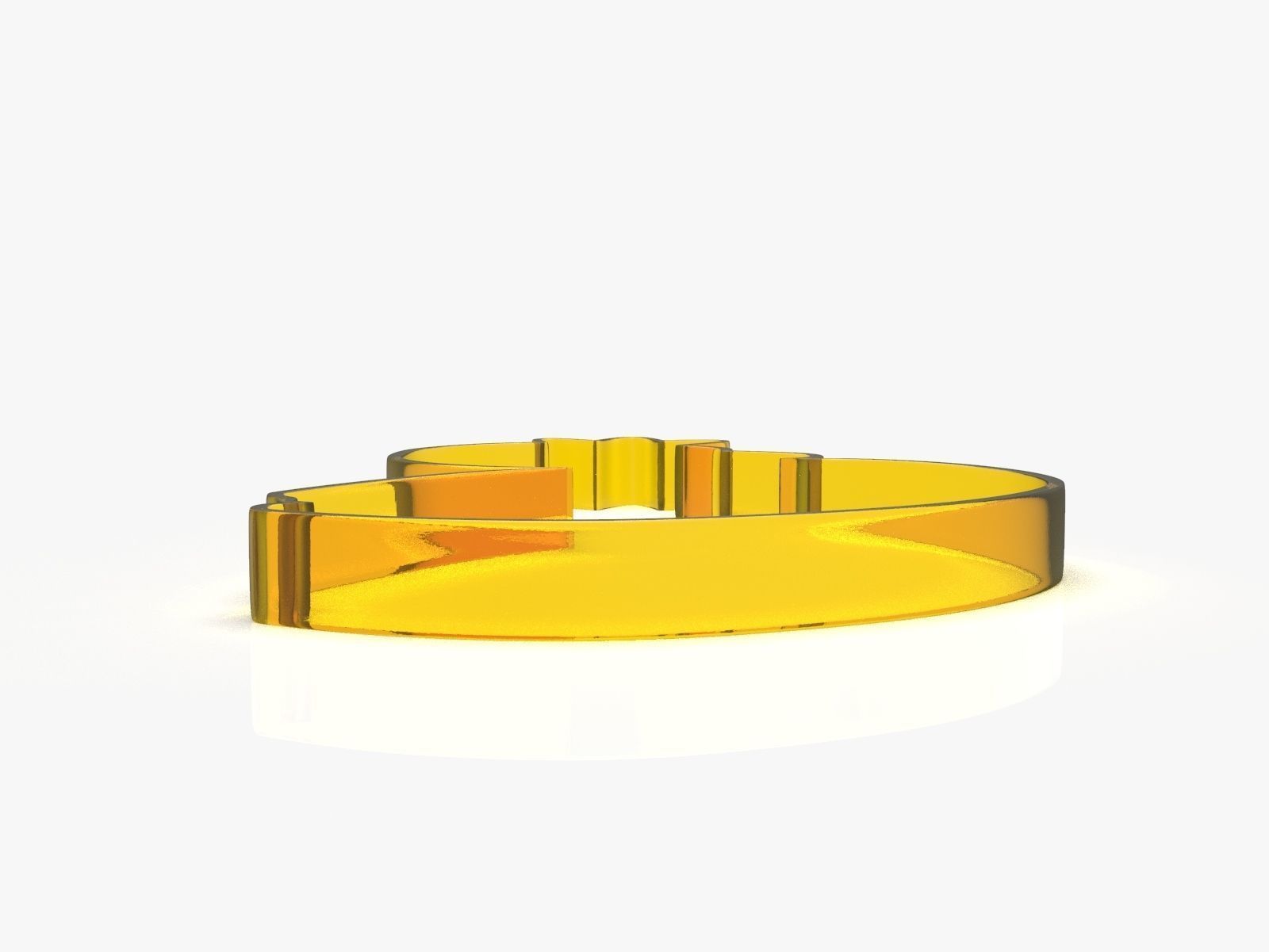 Swan King or Queen Cookie Cutter 3D print model_8