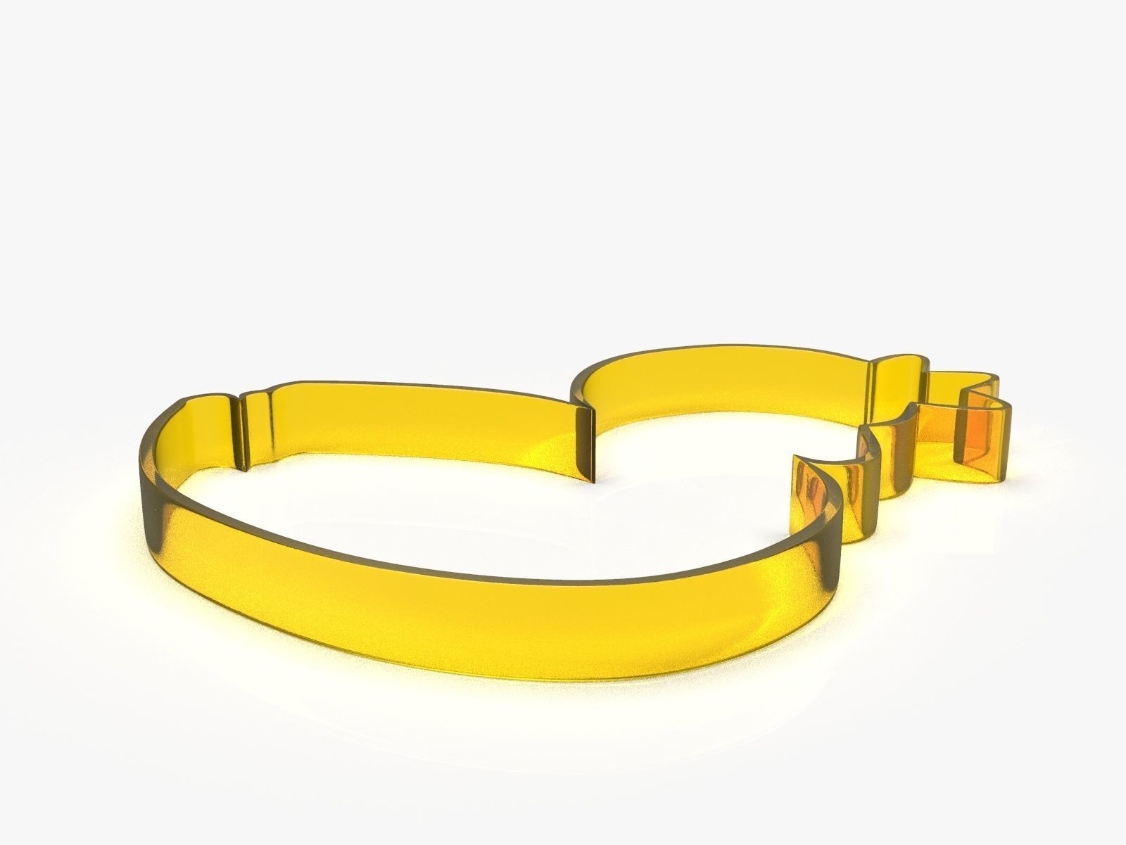 Swan King or Queen Cookie Cutter 3D print model_9