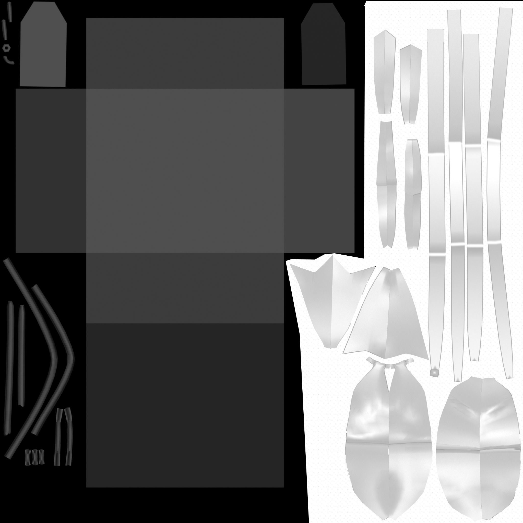 Gift Box with Ribbon V2 Low-poly 3D model_8