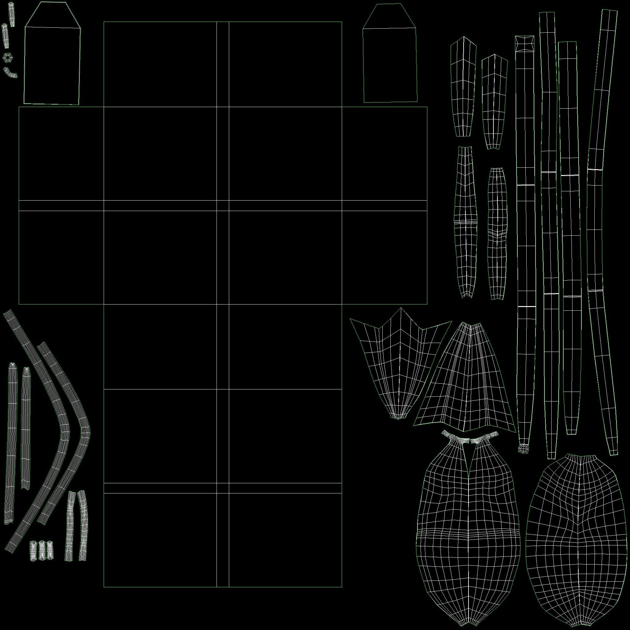 Gift Box with Ribbon V2 Low-poly 3D model_10