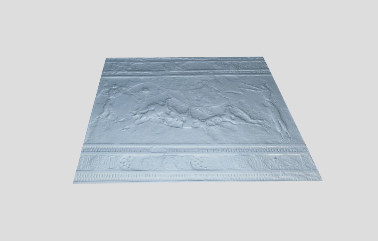 Minoic Art - Palace of Cnossos in Crete Low-poly 3D model_2