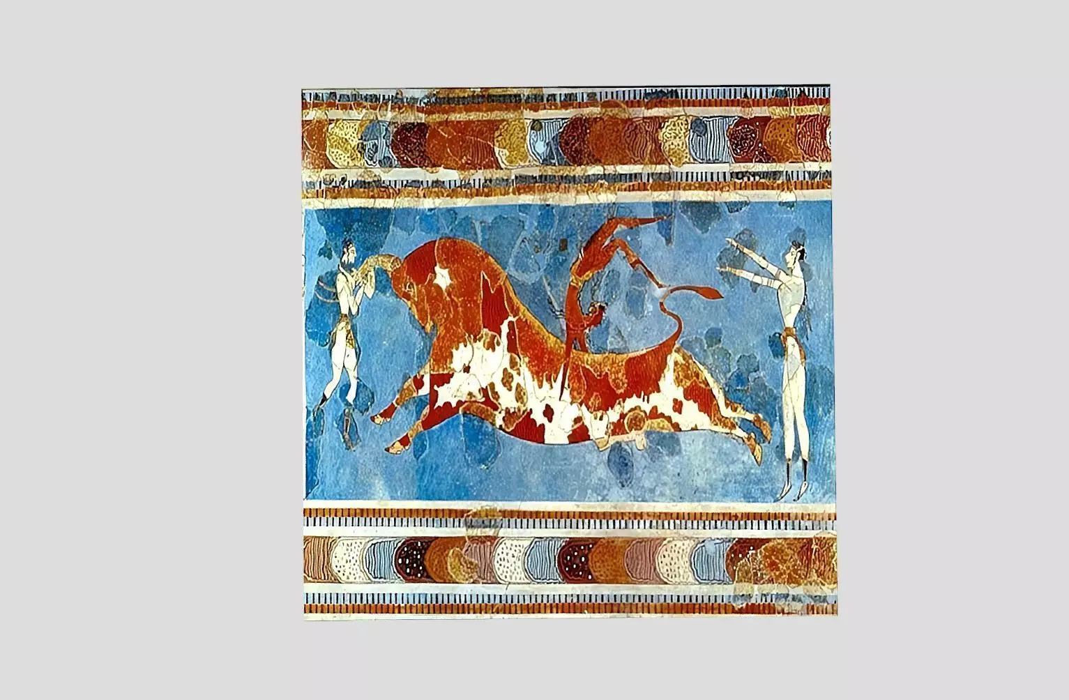 Minoic Art - Palace of Cnossos in Crete Low-poly 3D model_0