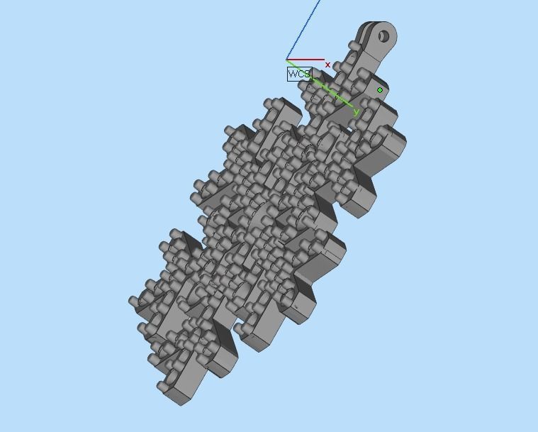 pendant snow 3D print model_38