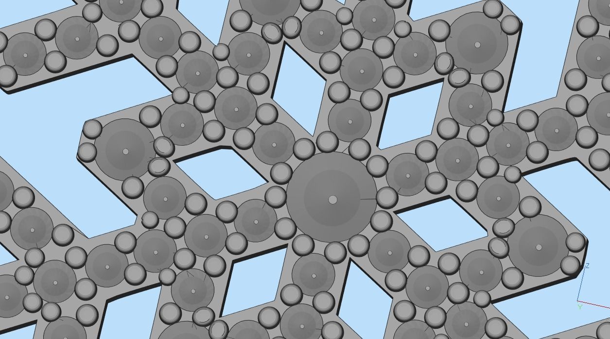 pendant snow 3D print model_37