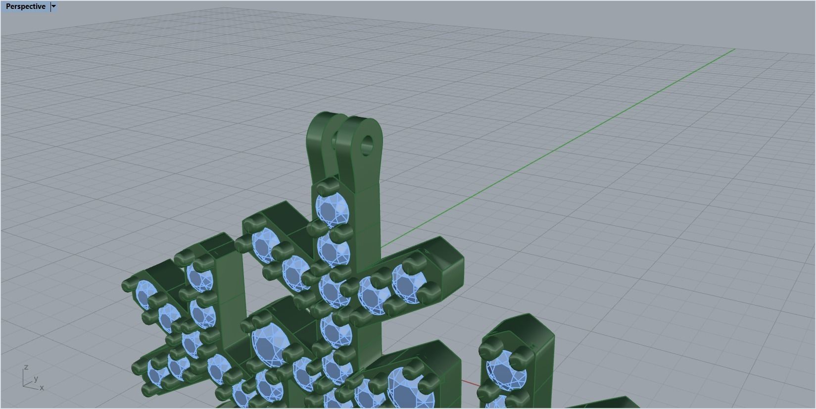 pendant snow 3D print model_27