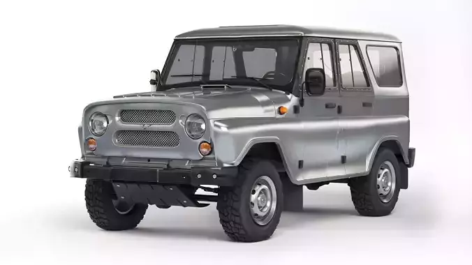UAZ Hunter 2017 3D model