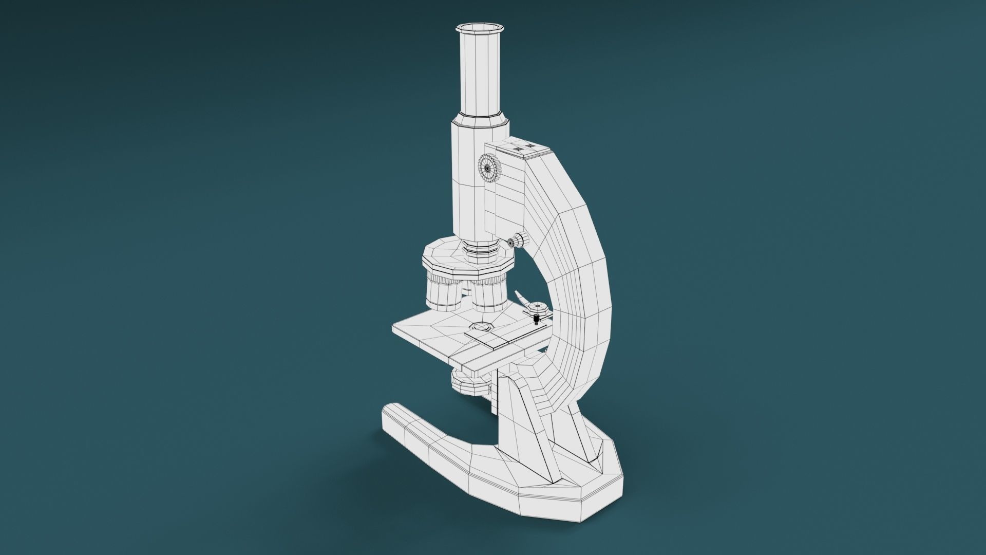 Surgery Instruments Sets Low-poly 3D model_21