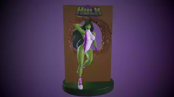 shehulk hulk statue