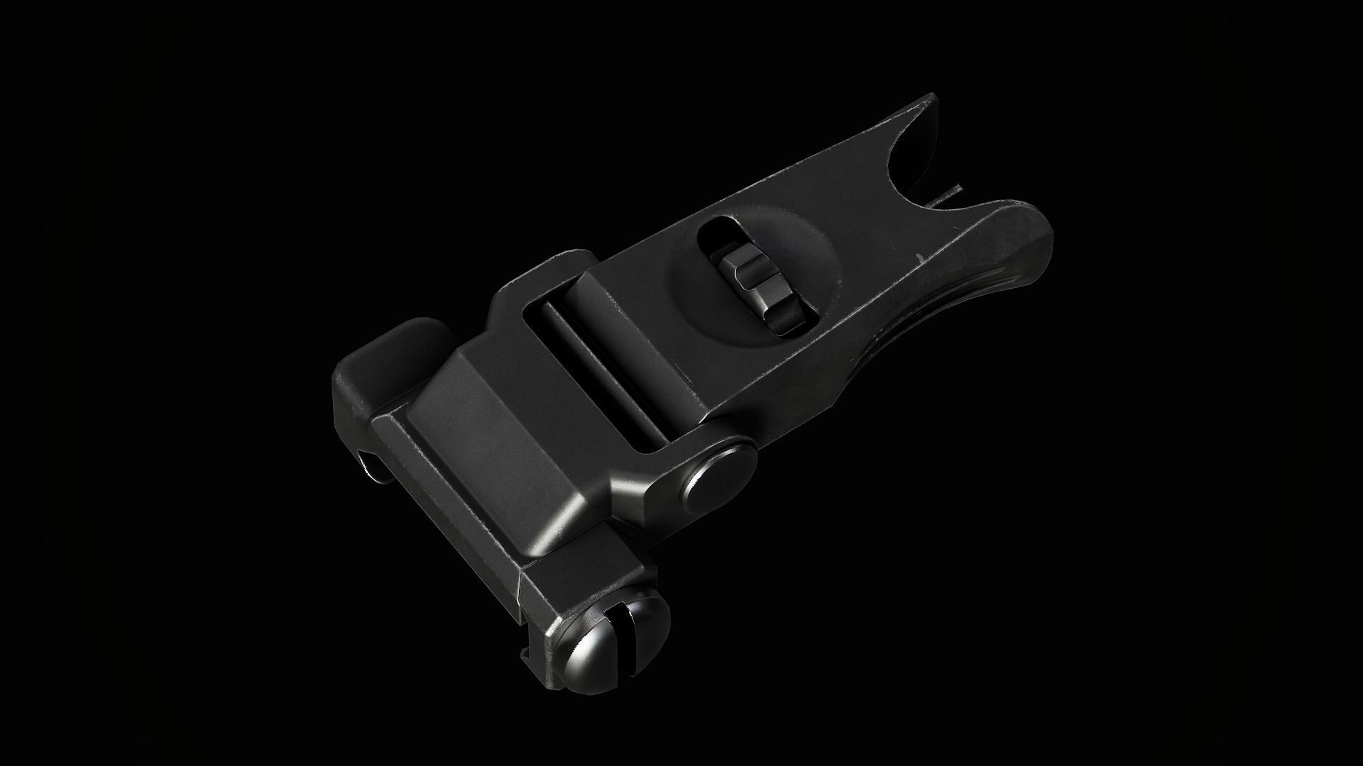 KAC Micro Sights Low-poly 3D model_4